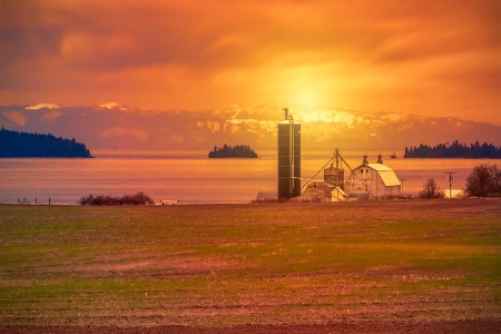 Flathead Sunset