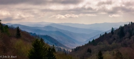 Luftee Overlook - Great Smoky Mountains NP