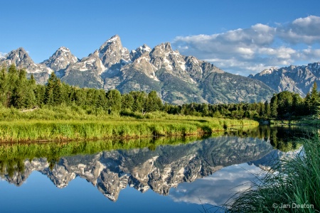 Tetons Snake River Mid Day 