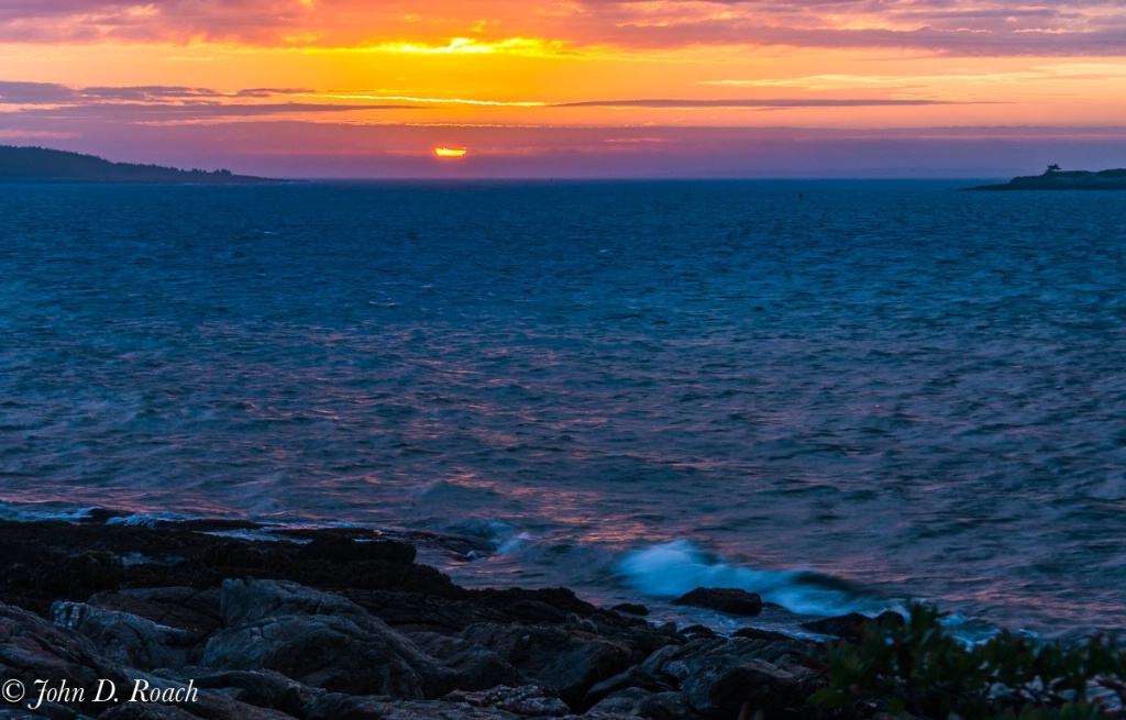 Sunrise on the Maine Coast