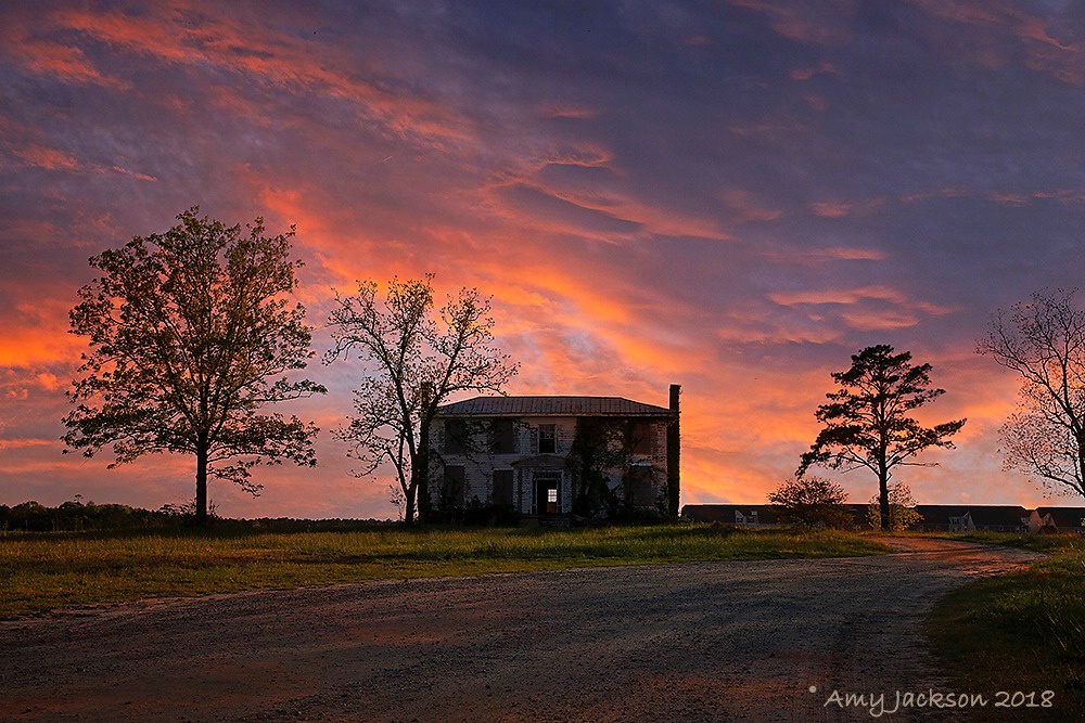  Old House at Sunset