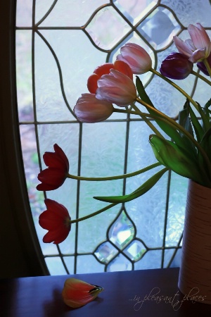 Glass Tulips