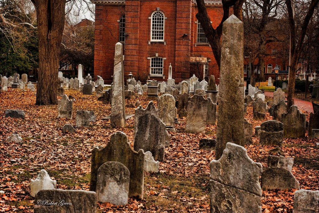 Early American Graveyard - ID: 15573988 © Robert/Donna Green