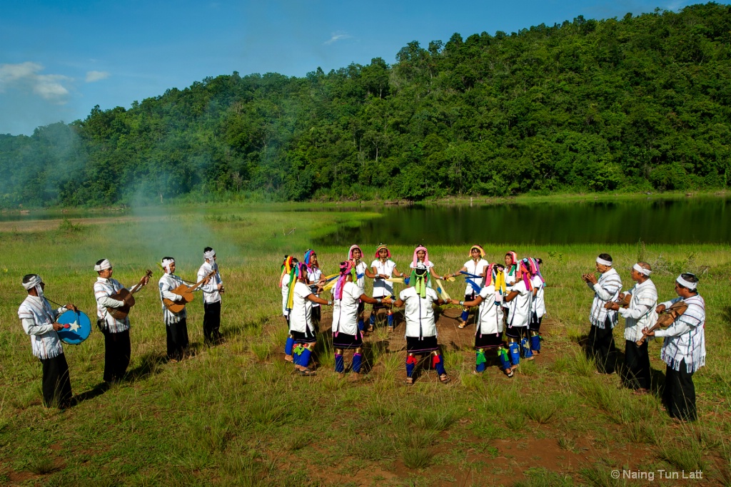 Kayah traditional dancing