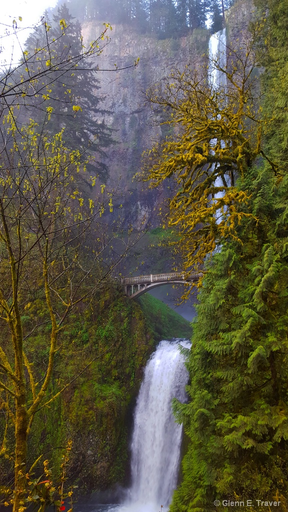 Multnomah Falls Spring Flow