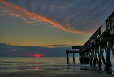 Tybee Pier Sunrise