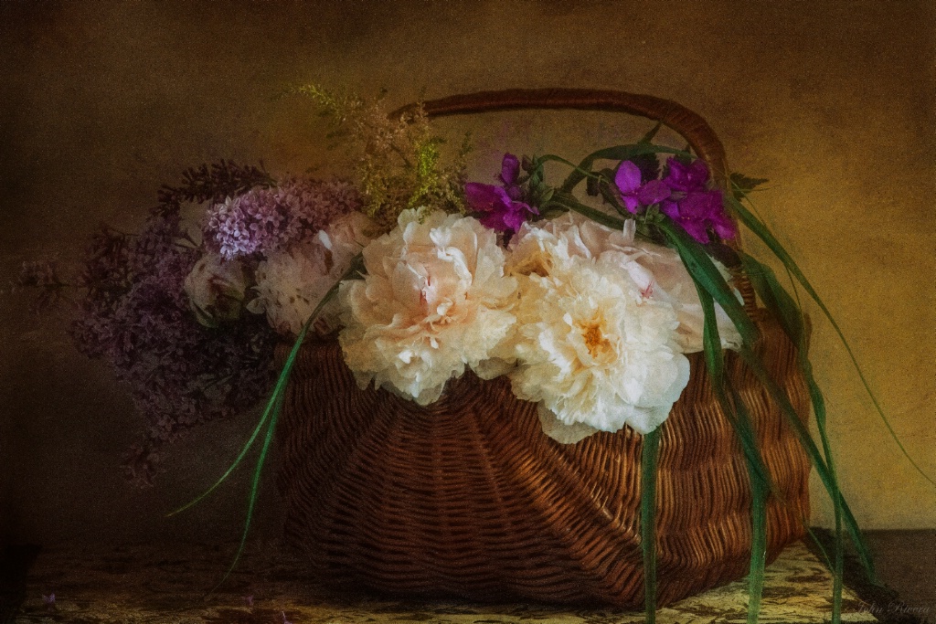 Flowers in a Basket