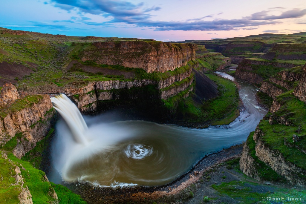 Palouse Falls Sundown