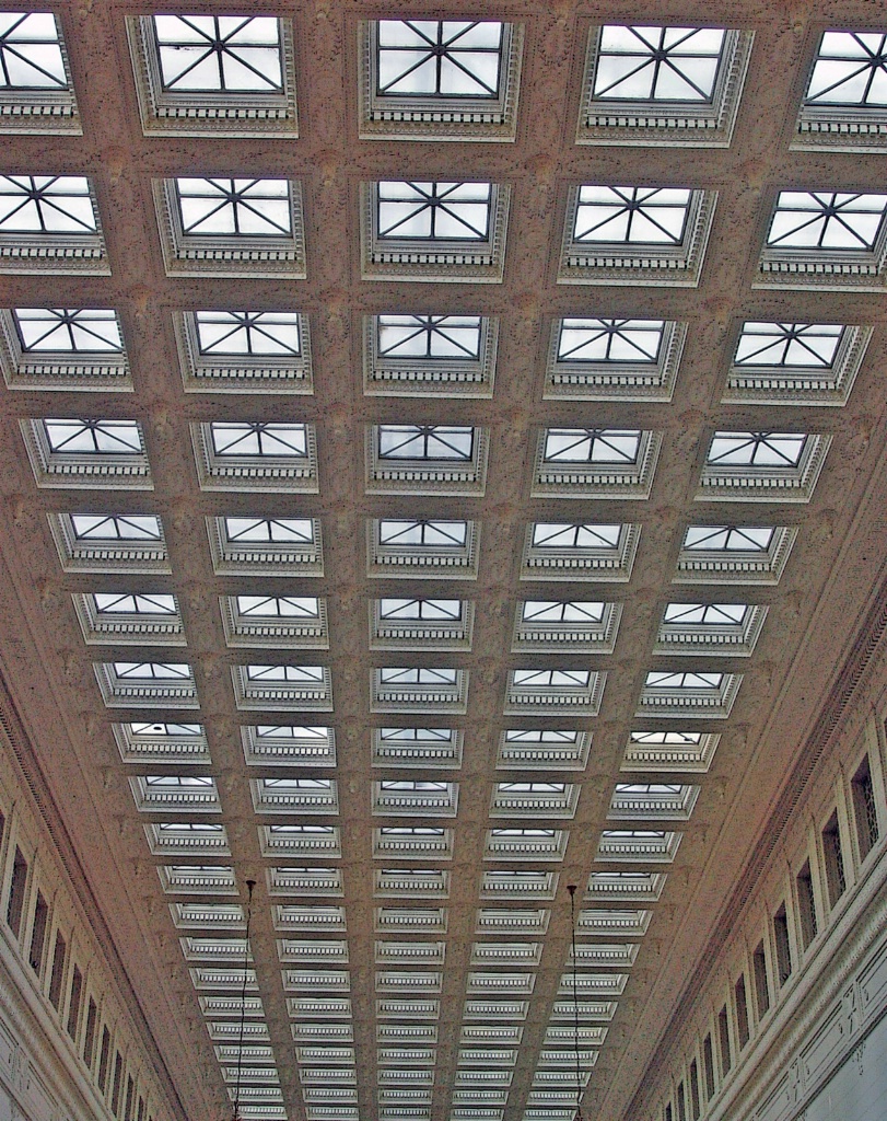 Lines of ceiling
