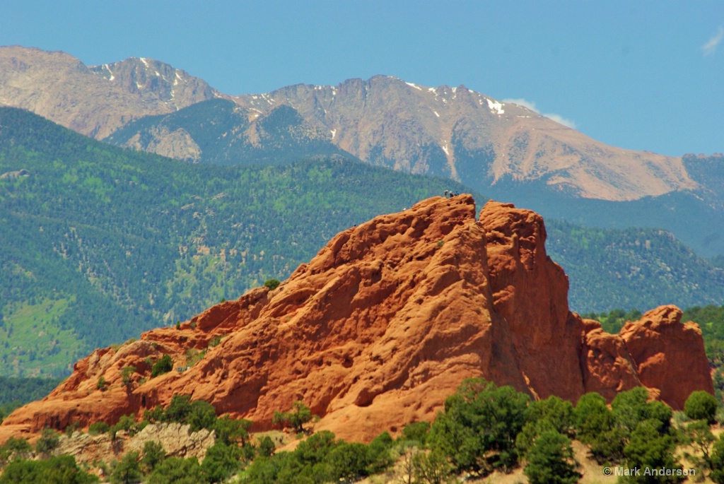 Rock Climbers on Top