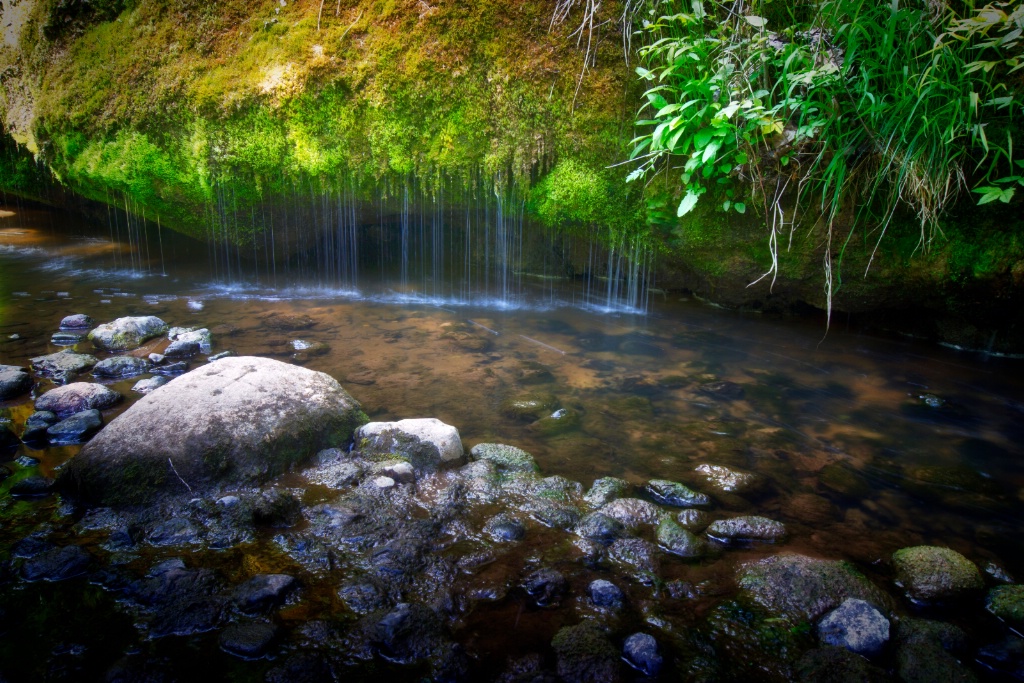 Raunas waterfall