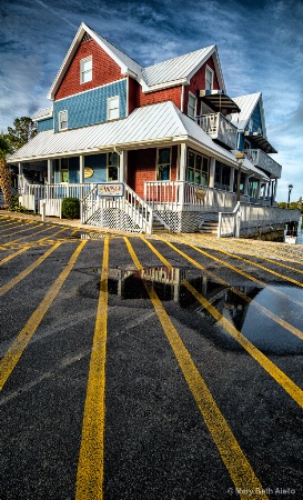 Puddle in the Parking Lot