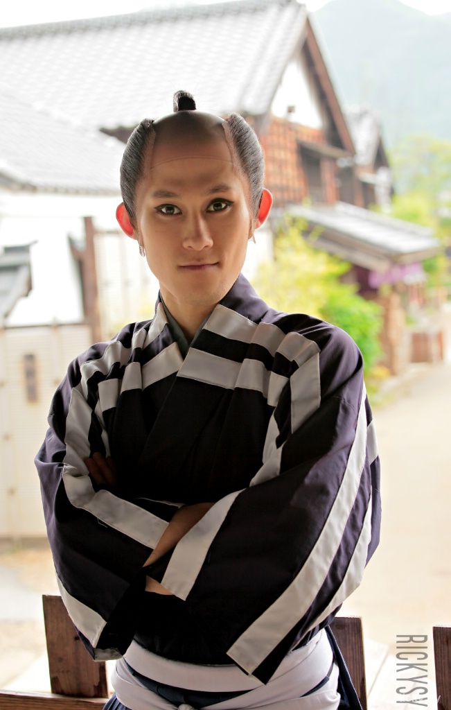 Young Actor in Kimono