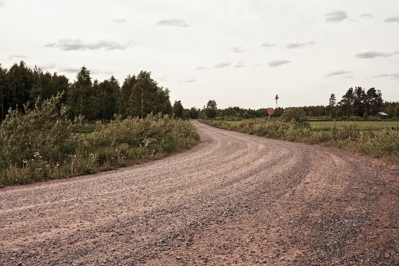 Gravel Road To The Woods