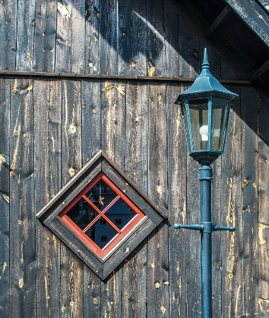 Window and Lamp