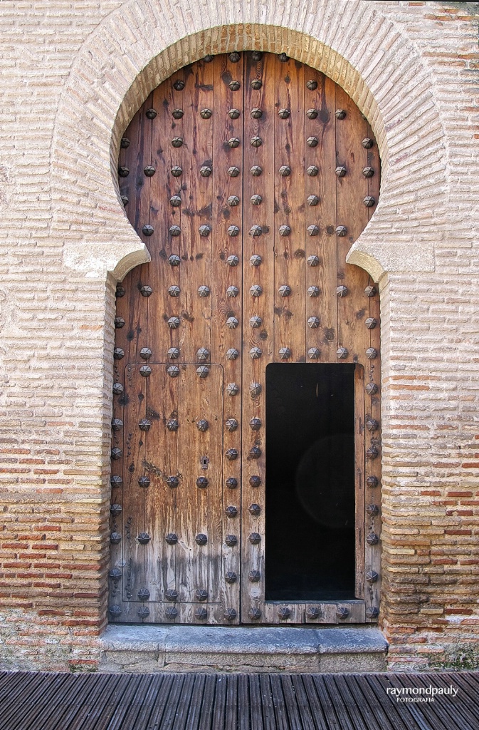Church Door in Toledo, Spain.