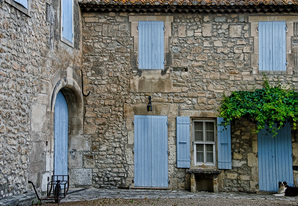 A French Courtyard