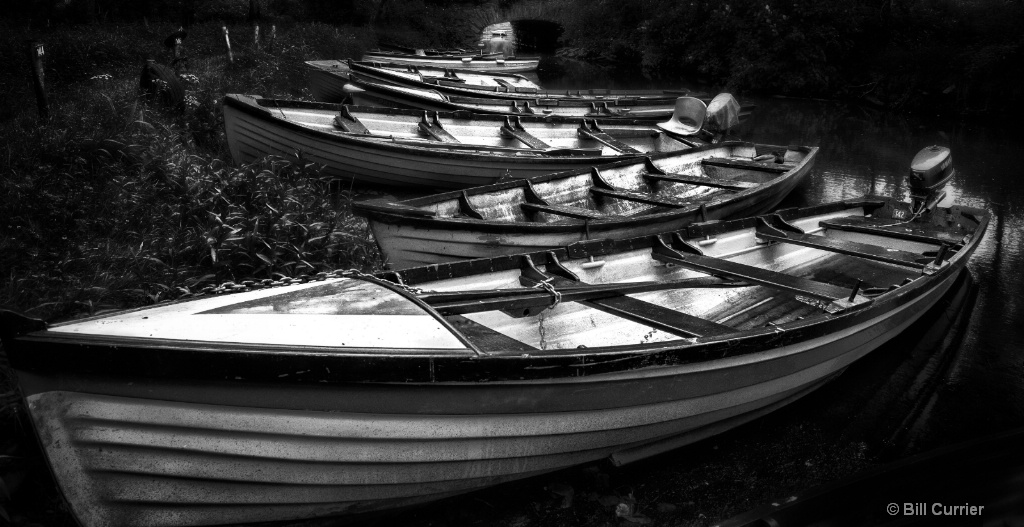 Boats at Ross Castle