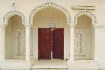 White entrance