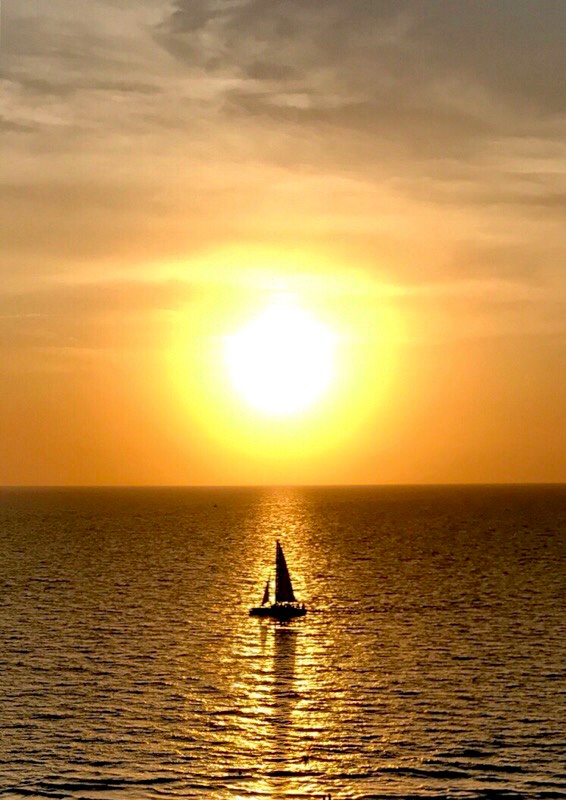 Boat at Sundown 