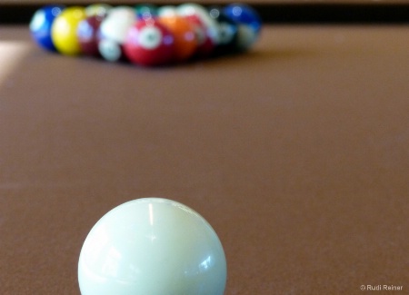 The cue ball
