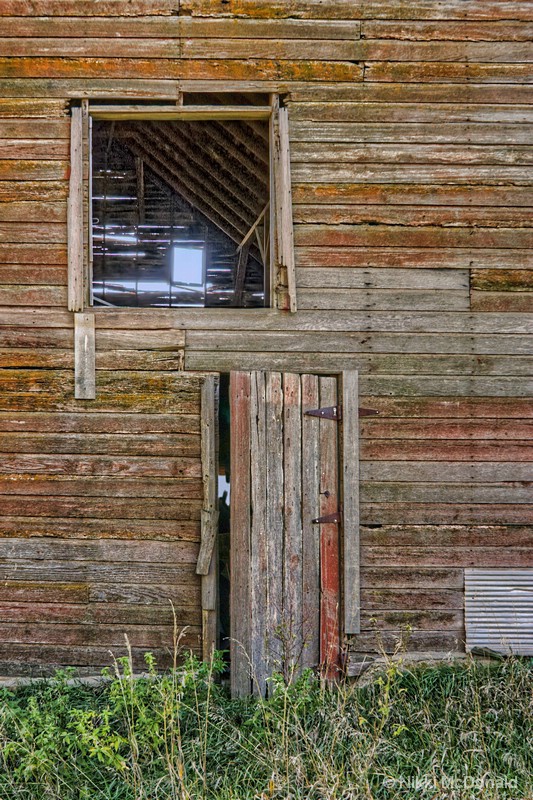 Barn Door, Loft Window