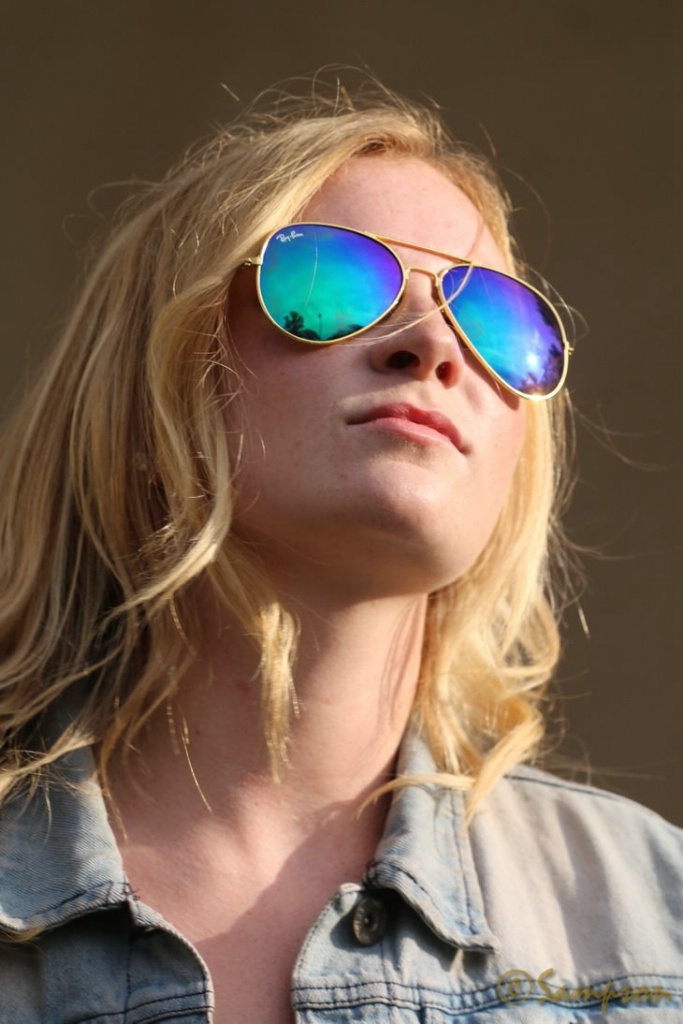 So bright, ya gotta wear shades
