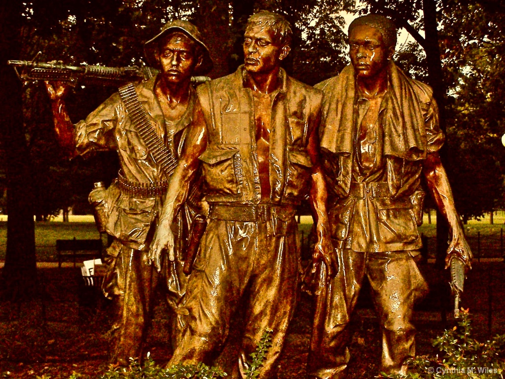 Mnument to African-American Service Men - ID: 15602522 © Cynthia M. Wiles