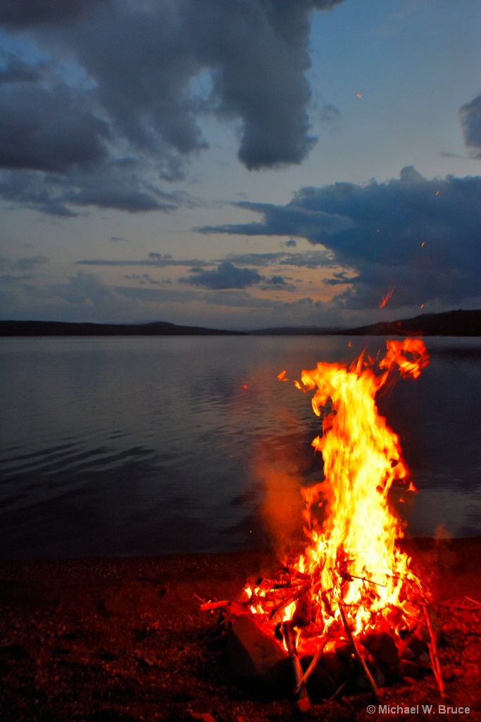 Fire On The Beach