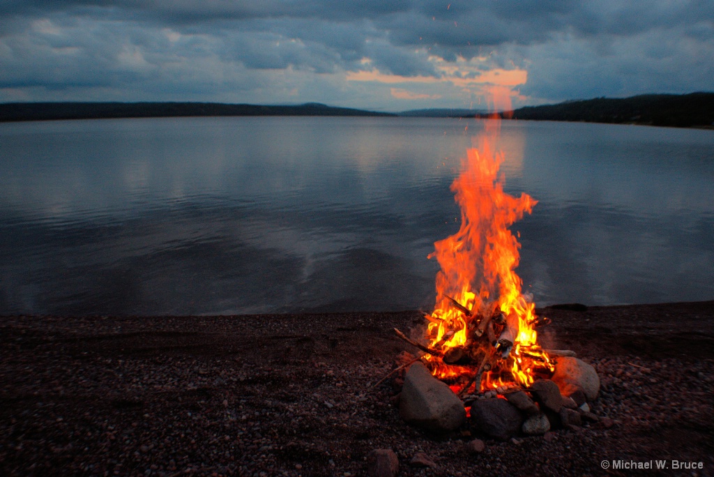 Fire On The Beach