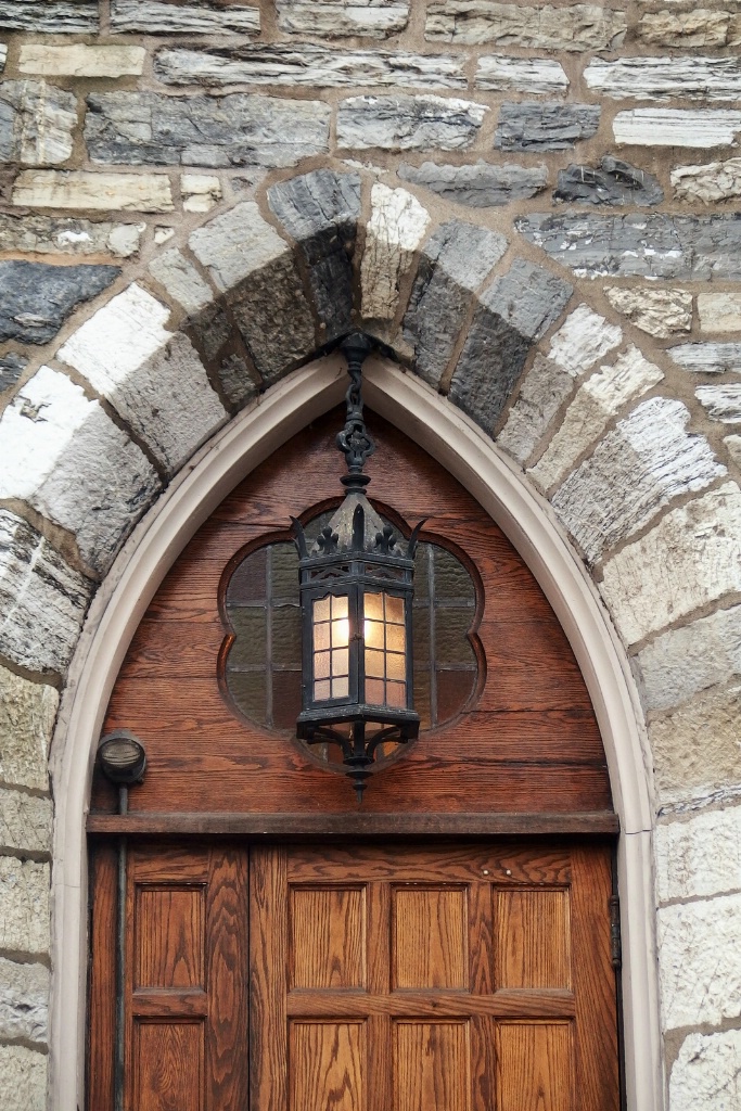 Brown Church Door