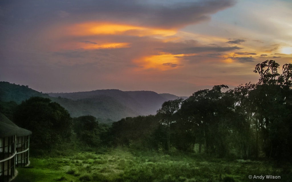 Sunset At The Ngorongoro Crater