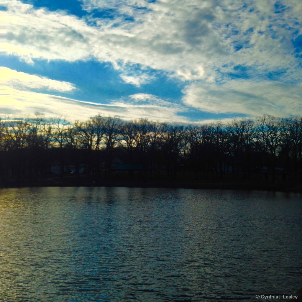 At the lake in Mo.