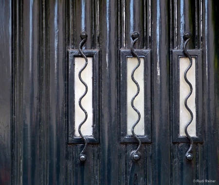 Door detail, somewhere in Amsterdam 