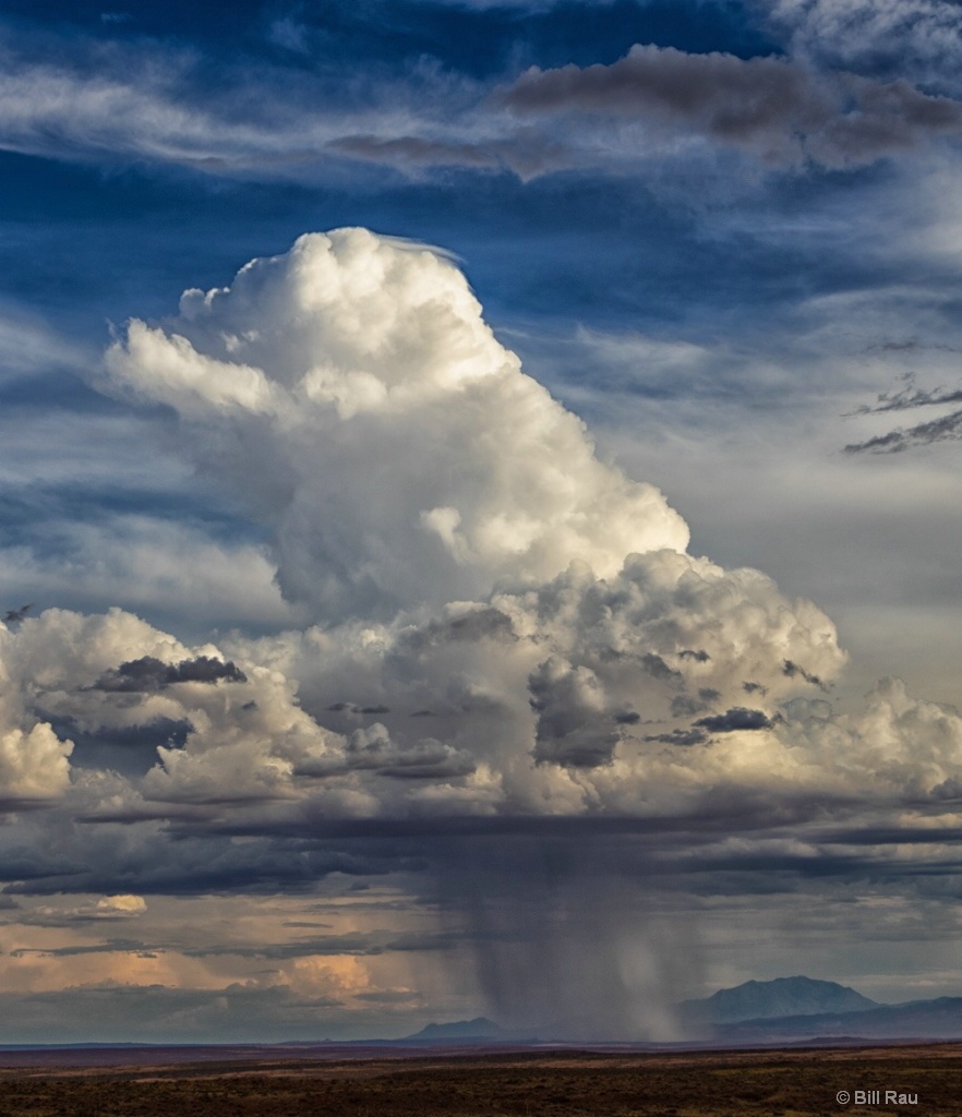 Isolated downpour