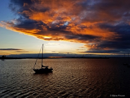 Sunset in Dublin