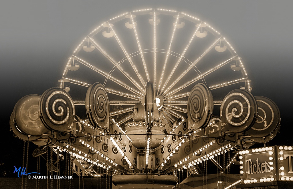 Evening at the Fairgrounds - ID: 15613695 © Martin L. Heavner