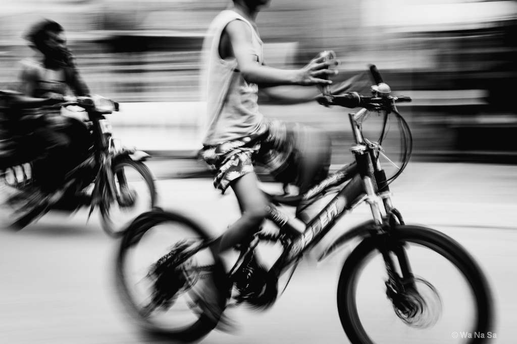 Bike and cycle.