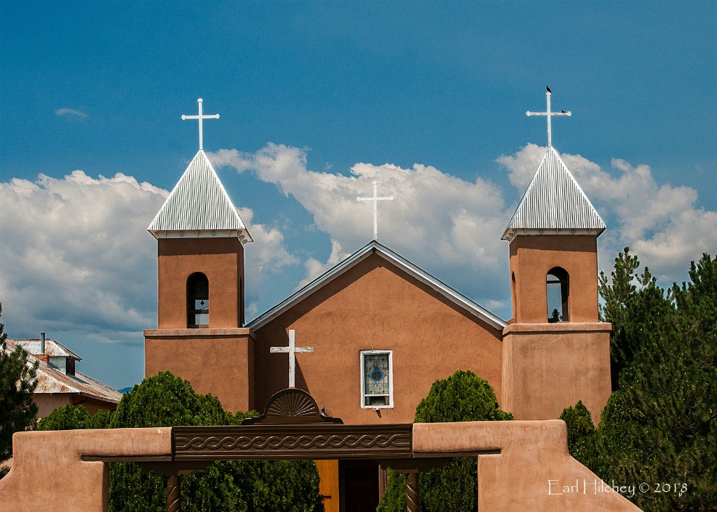 Churches on the high road to Taos