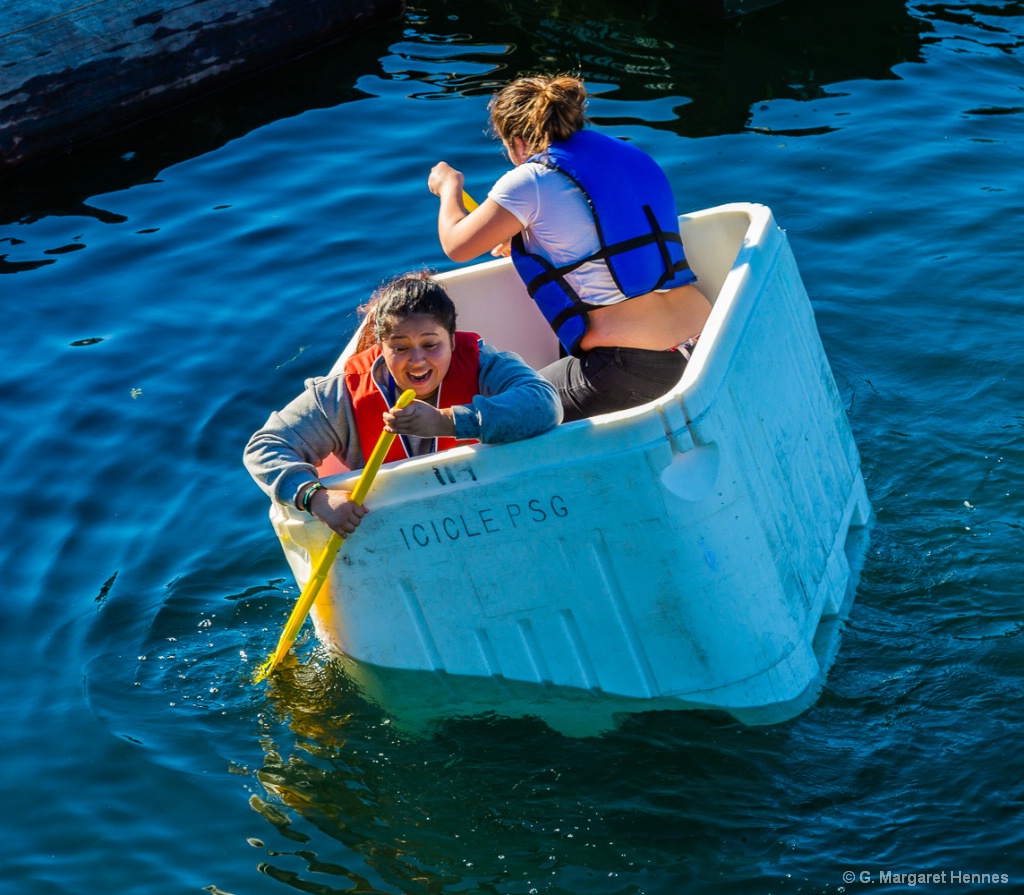 Trying not to Capsize!