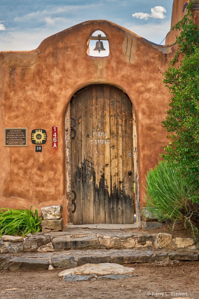Taos Doorway - ID: 15620841 © Kerry L. Stewart