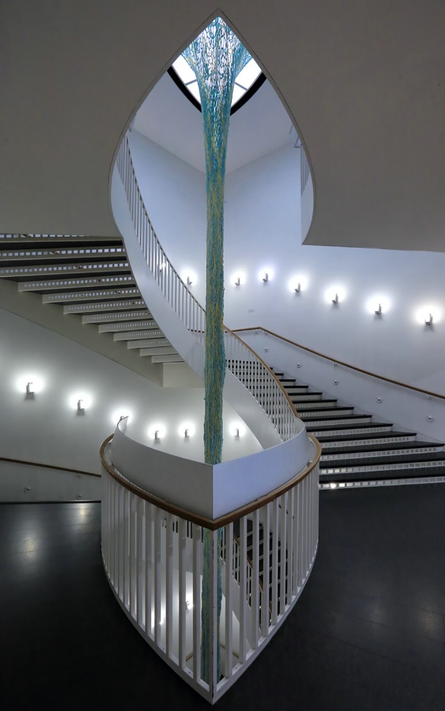 Modern Art Museum Stairs
