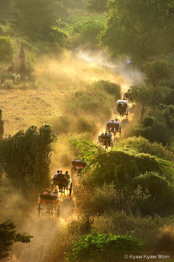 Evening in Bagan