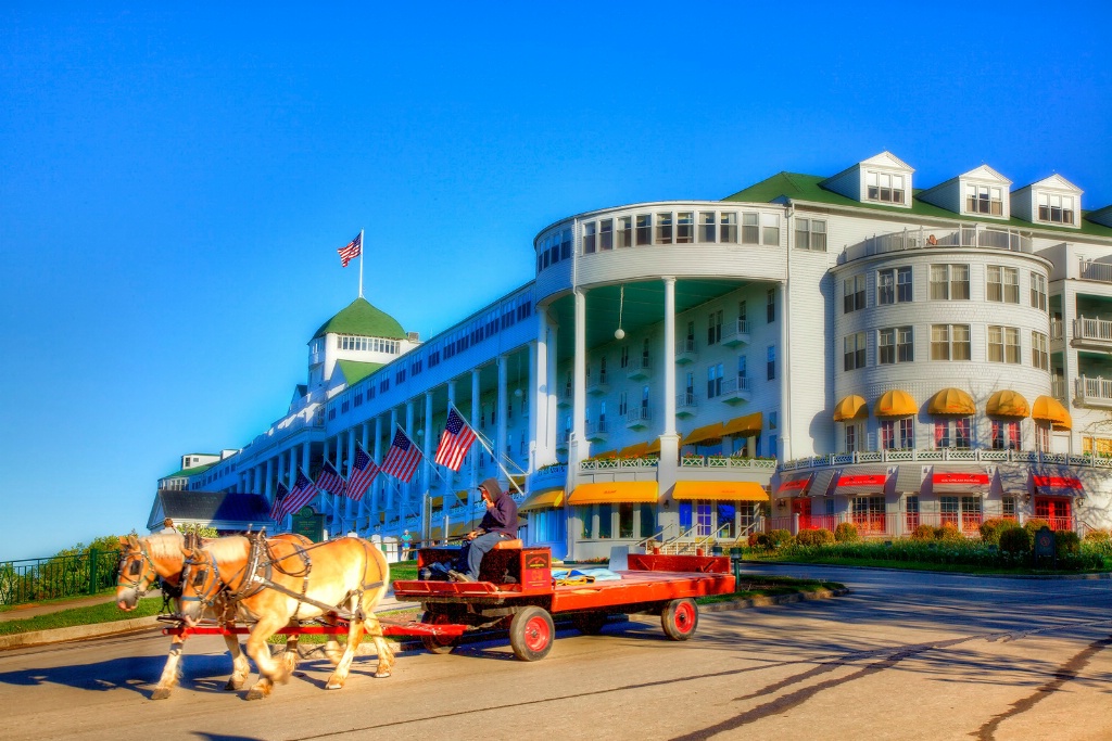 Mackinac Island "Trucking"