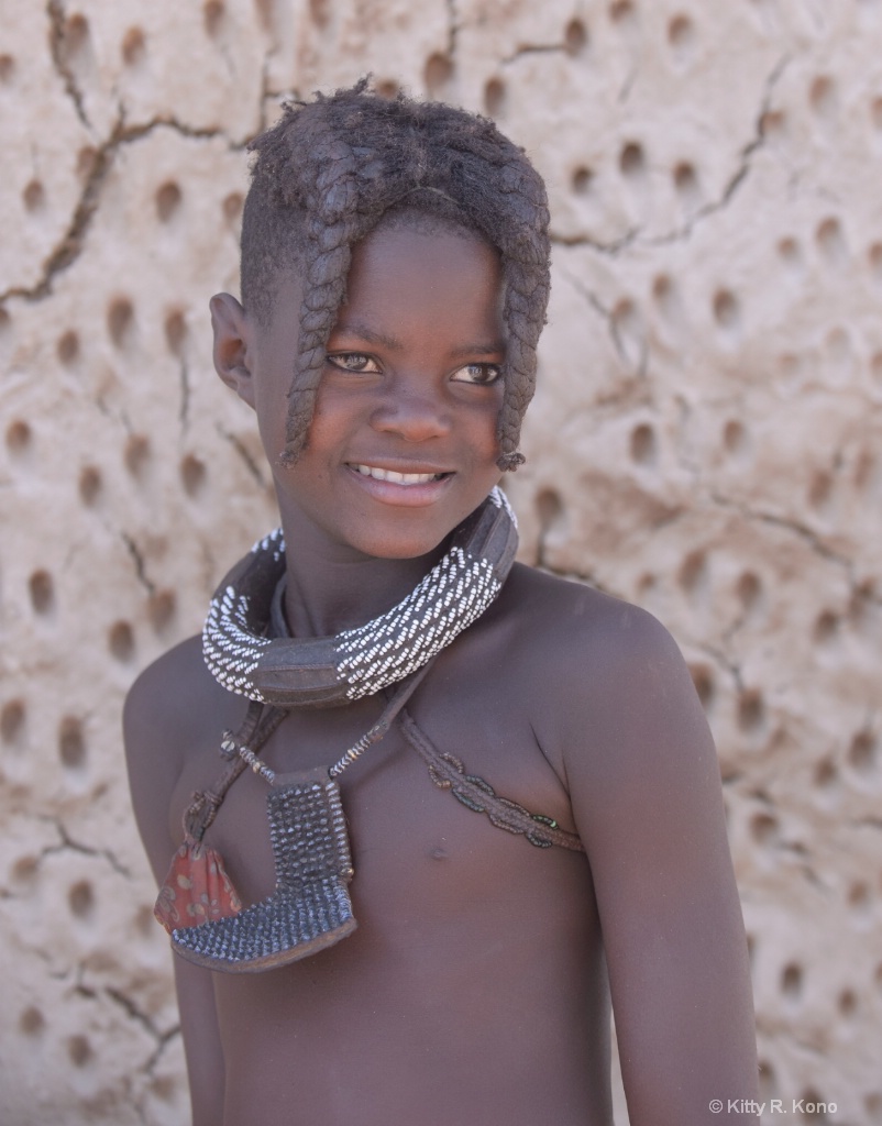 Beautiful Young Himba Girl - ID: 15625136 © Kitty R. Kono