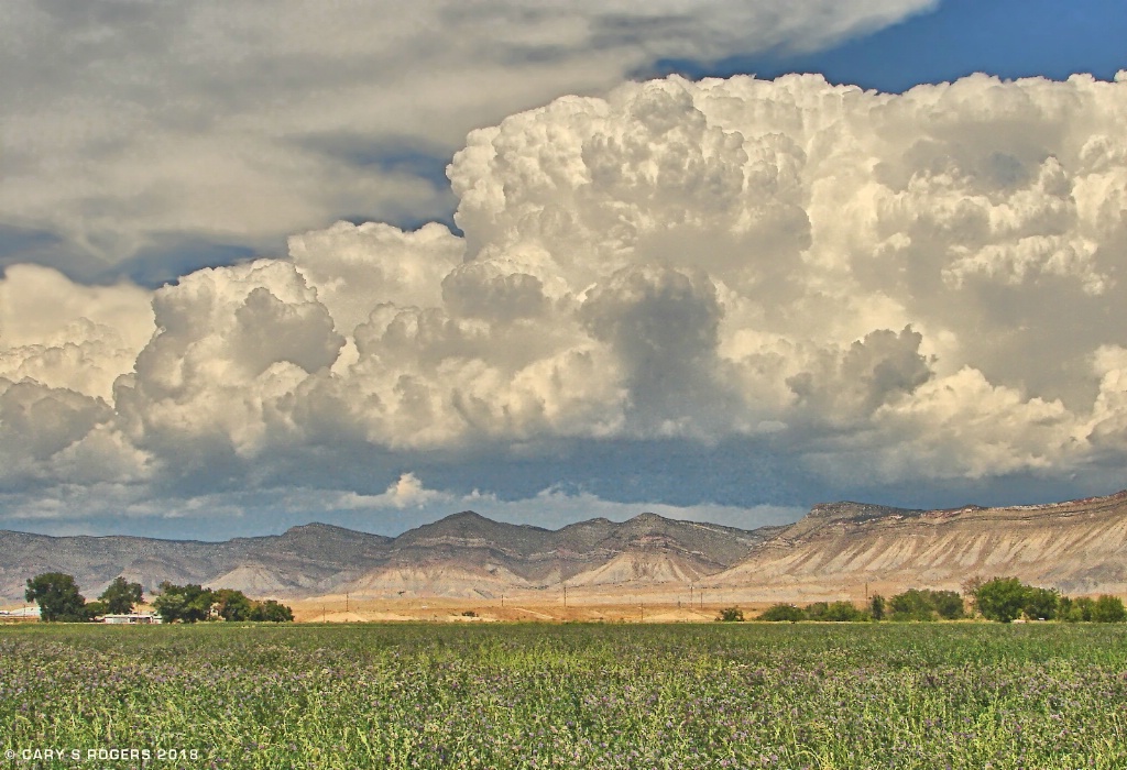 Cloudbank Over the Bookcliffs