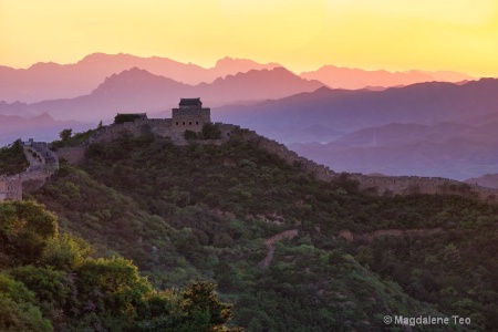 Throwback to China - Great Wall at Dawn