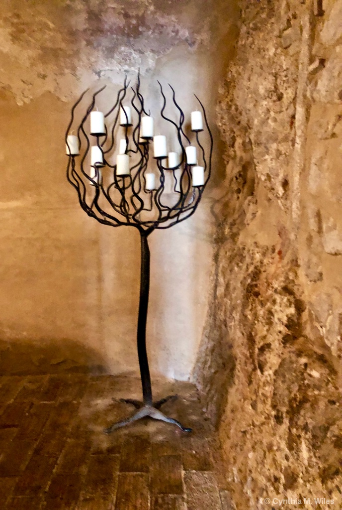 Floor Lamp in the Castle