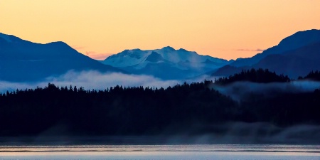 Pre Dawn--Tracy Arm Fjords