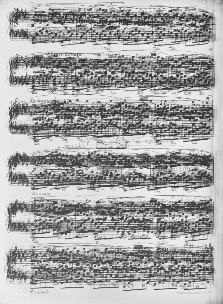 Chopin Fantaisie Impromptu Overlay.  - ID: 15627576 © Sibylle G. Mattern